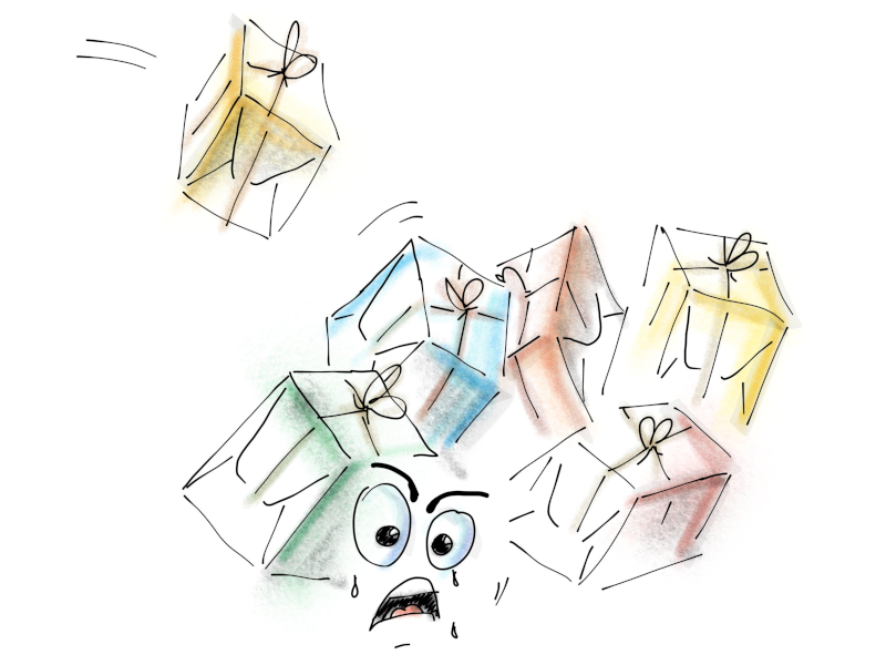 Die Paketlawine